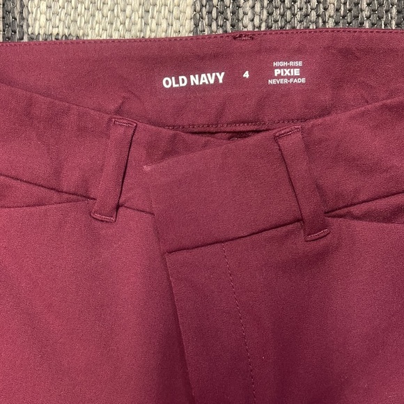 Old Navy Size 4 Pixie High Rise Pants - Picture 2 of 4